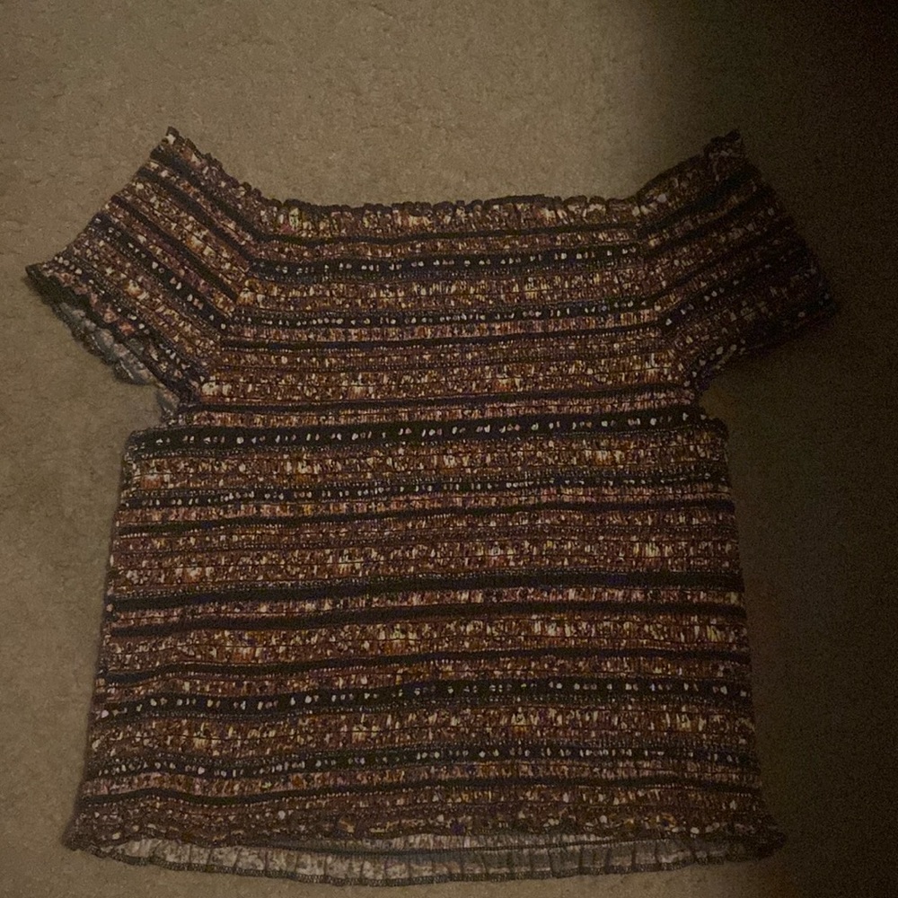 Multicolor Crop Top